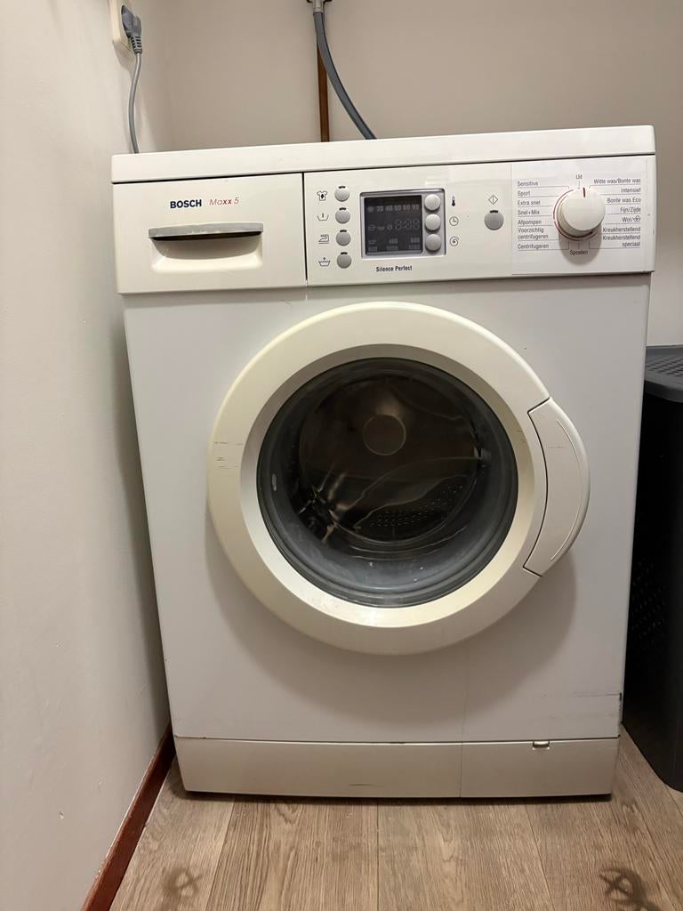 Bosch Maxx 5 Wasmachine - Voorlader, Ophalen, Gebruikt, Voorlader, Kort programma
