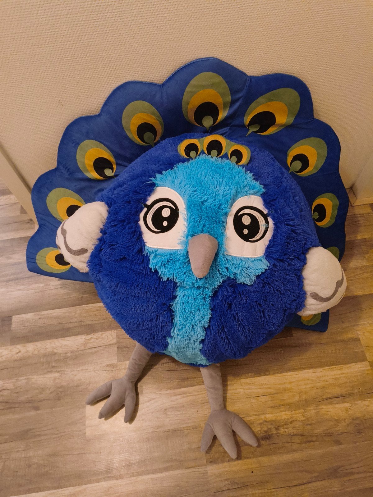 grote bouncy bal pauw knuffel, Amfibie, 7 tot 10 jaar