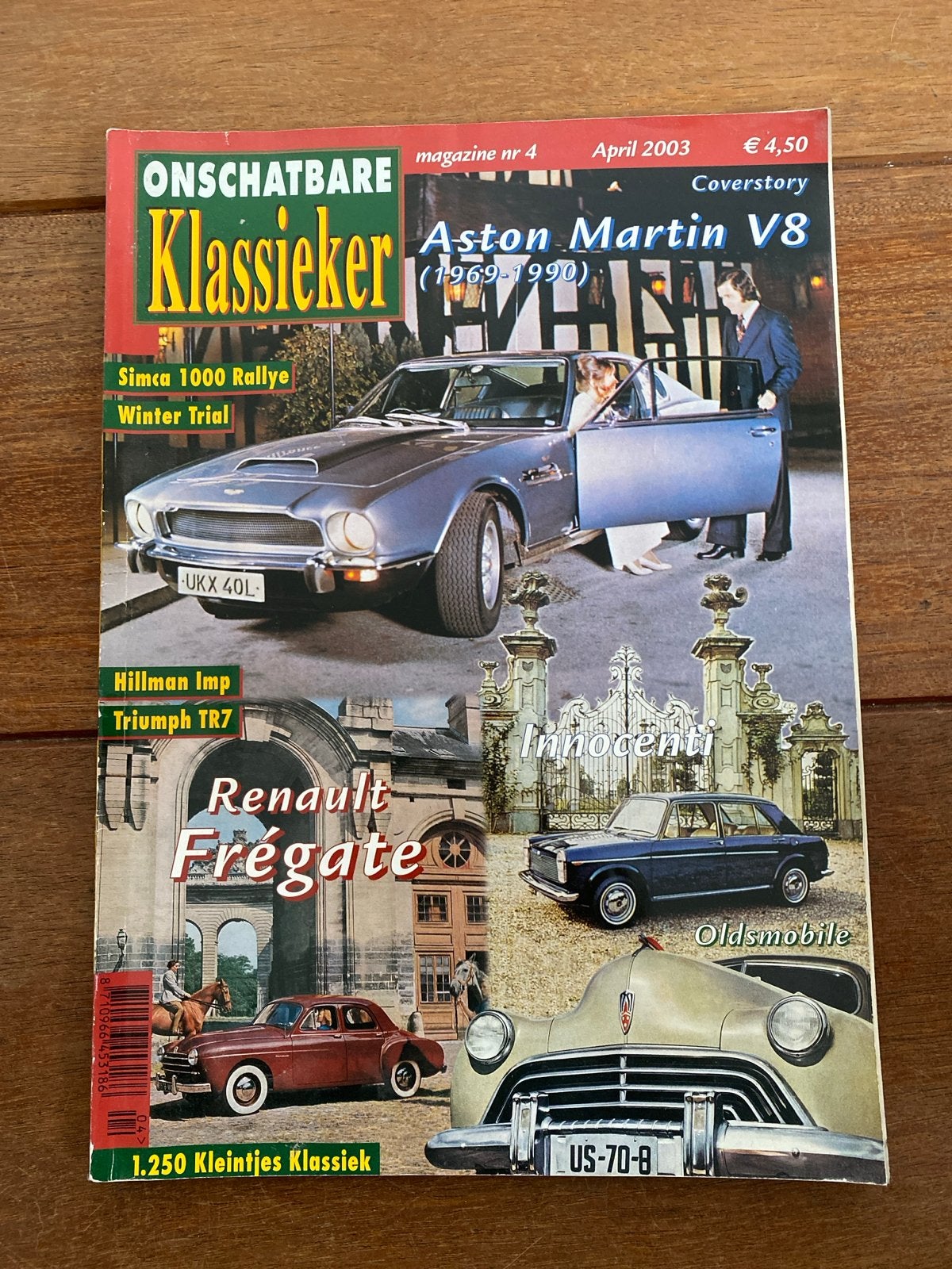 Onschatbare Klassieker Magazine nr 4 - April 2003, Ophalen of Verzenden, Zo goed als nieuw
