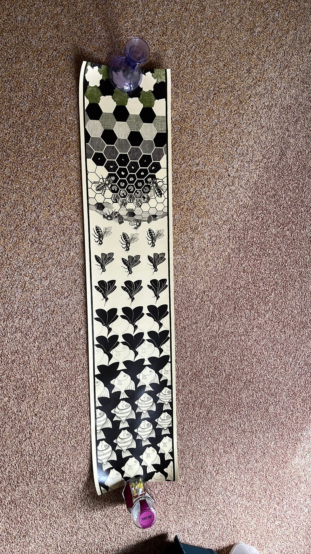 Reproducties Escher Metamorphose II, Ophalen, Rechthoekig Liggend, Nieuw, A1 t/m A3