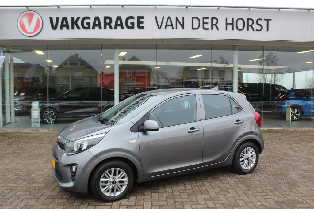 Kia Picanto 1.0-67pk DPi DynamicLine. Kwalitatief erg goede, Voorwielaandrijving, 12 maanden, Stof, Gebruikt