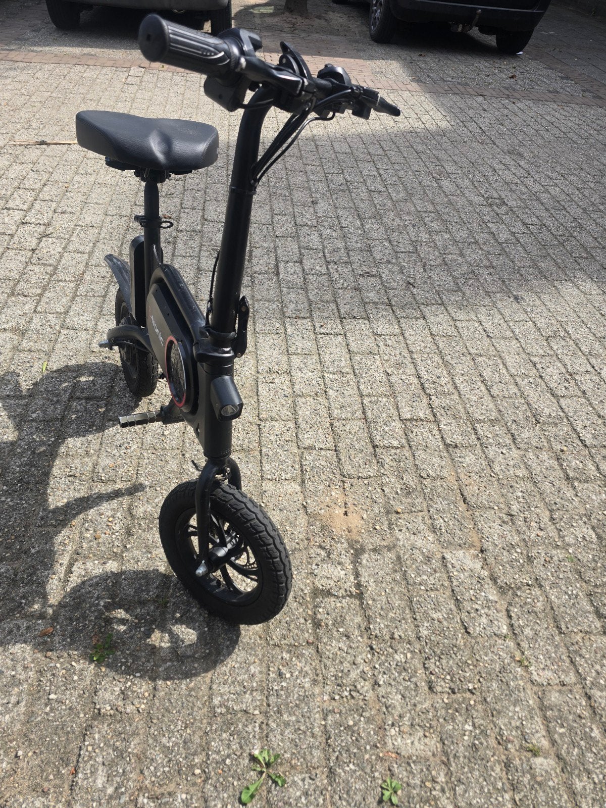 Leuke elektrische vouwfiets voor op de camping, Ophalen, Zo goed als nieuw, Minder dan 30 km per accu