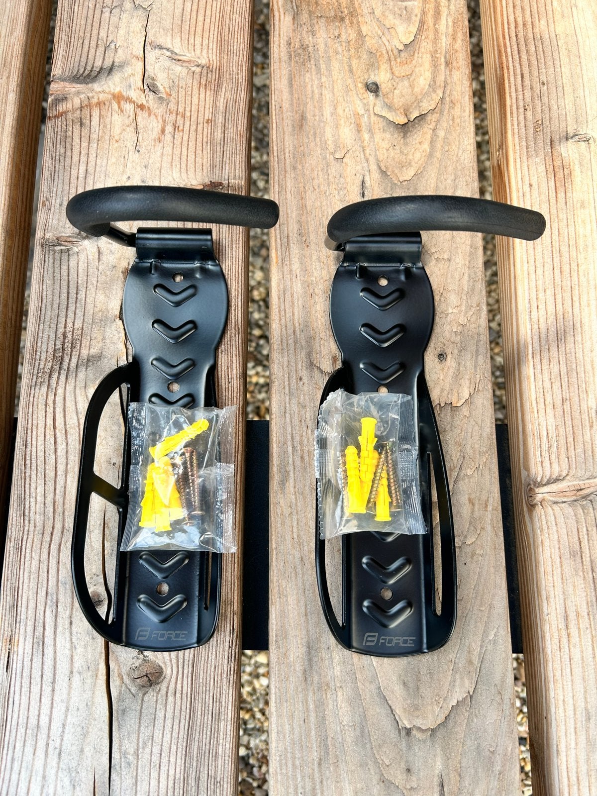 2x Fiets ophangbeugel voor aan de muur - Zwart, Ophalen of Verzenden, Nieuw