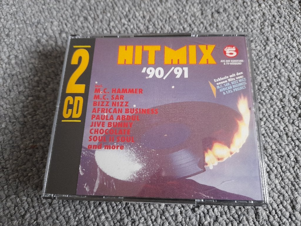 Hit Mix '90/'91 - 2 CD Compilation, Gebruikt, Dance, Ophalen of Verzenden, Verzamelalbum