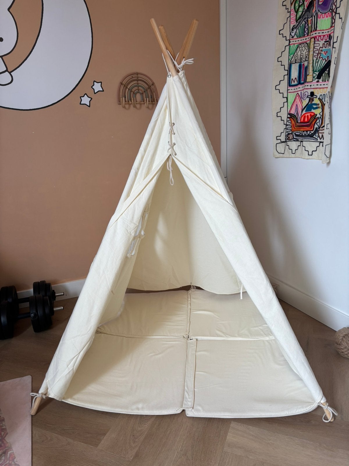 Tipi tent mooi dik katoen, Ophalen, Zo goed als nieuw