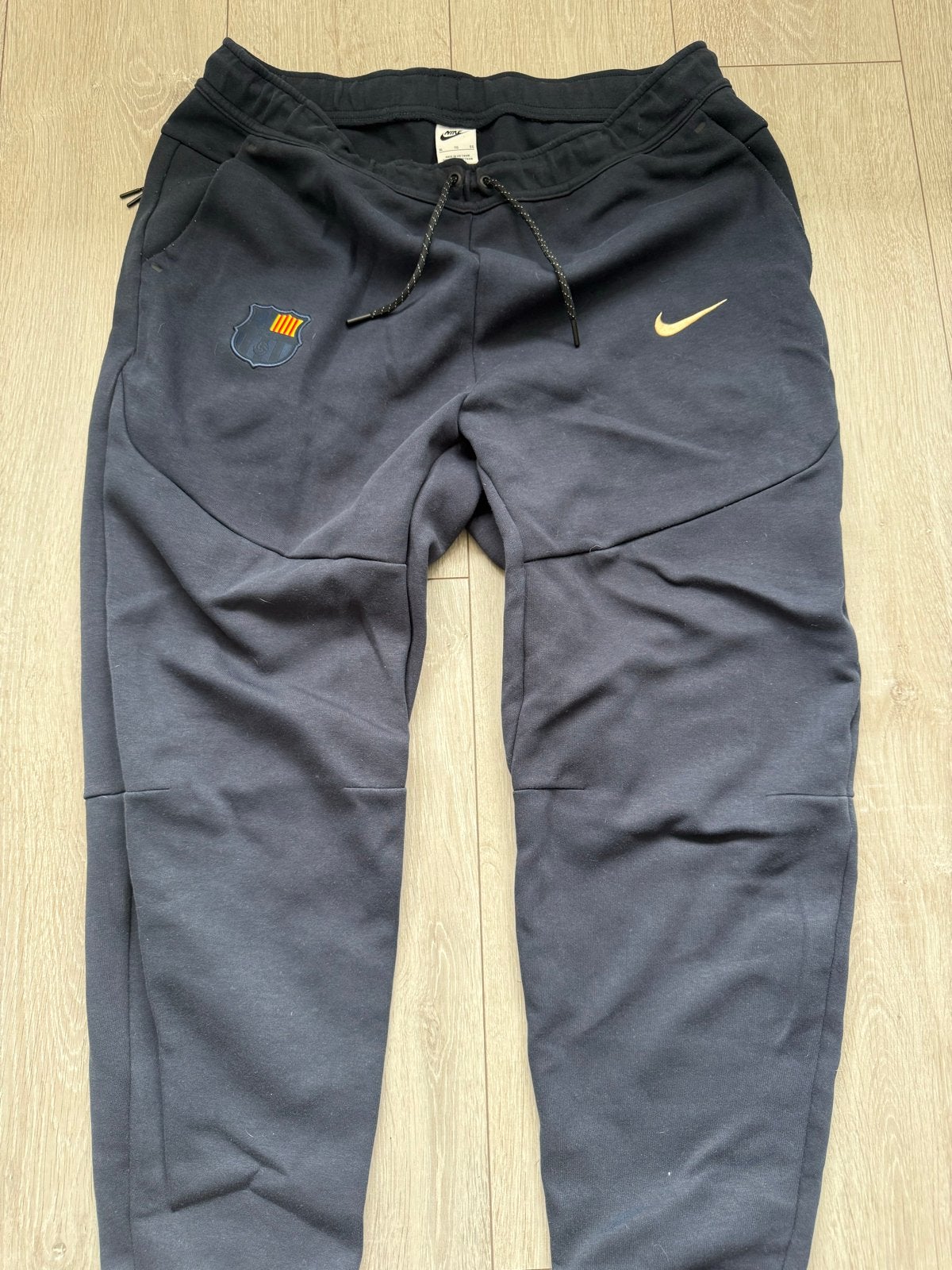 Nike FC Barcelona Tech Fleece Joggingbroek - Heren XL, Ophalen, Zwart, Maat 56/58 (XL), Zo goed als nieuw