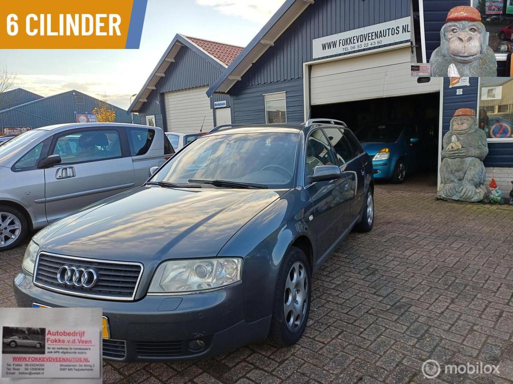 Audi A6 Avant 2.4 6 Cilinder Garantie, alle inruil mogelijk, Auto's, Audi, Voorwielaandrijving, Stof, Gebruikt, Handgeschakeld
