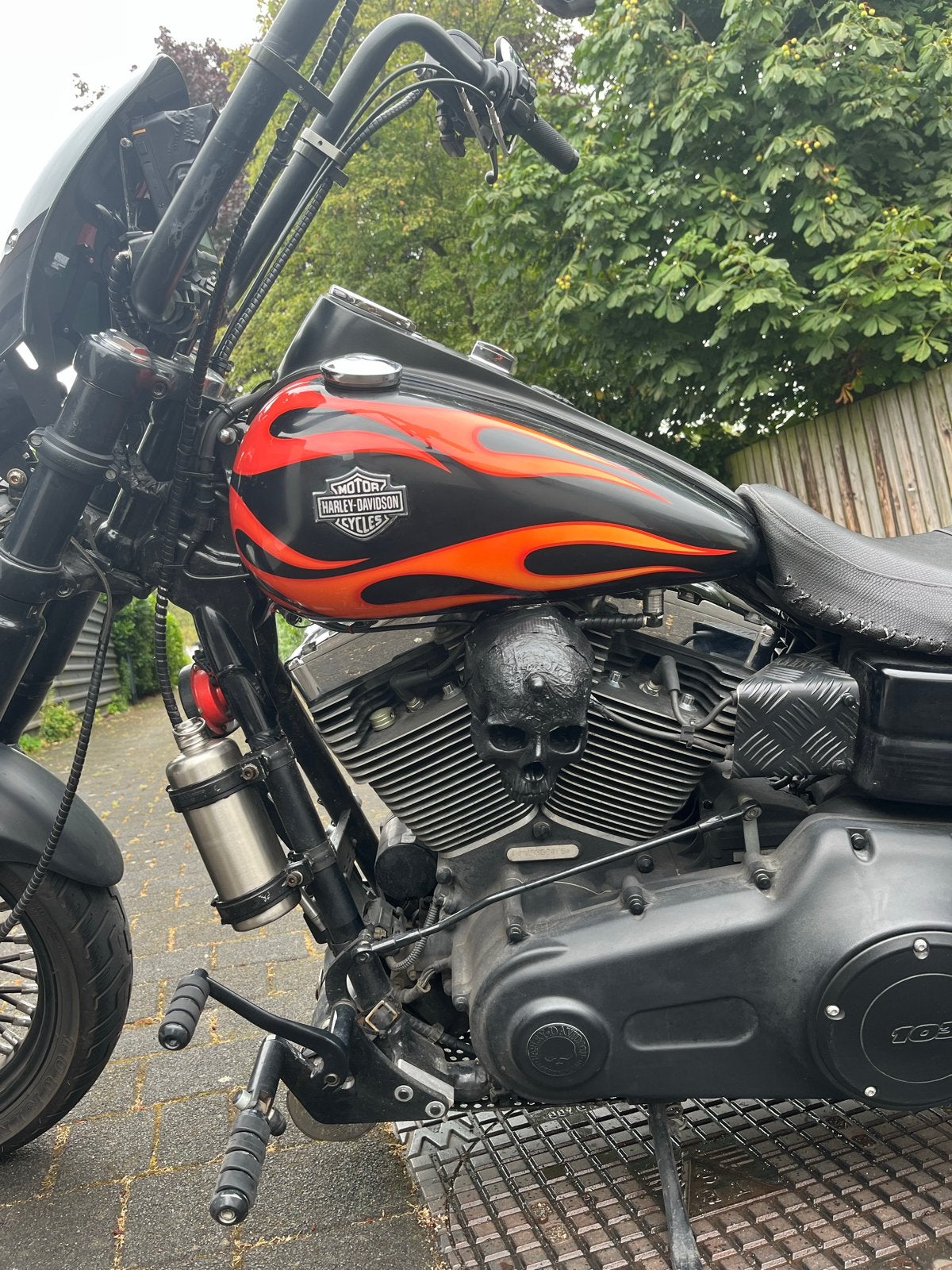 Stoere Harley-Davidson Dyna Wide Glide FXDWG 103 uit 2013, Motoren, Motoren | Harley-Davidson, 2 cilinders, Gebruikt, Particulier