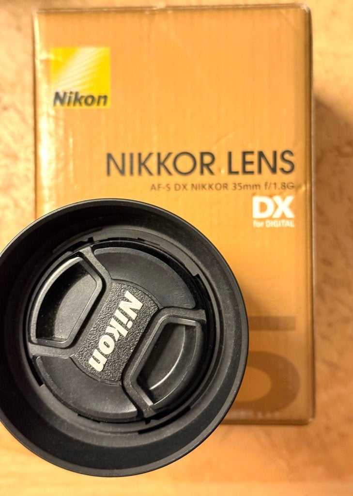 Nikon AF-S 35 1.8 G DX in nieuwstaat, Ophalen, 35 mm, Nikon, Groothoeklens