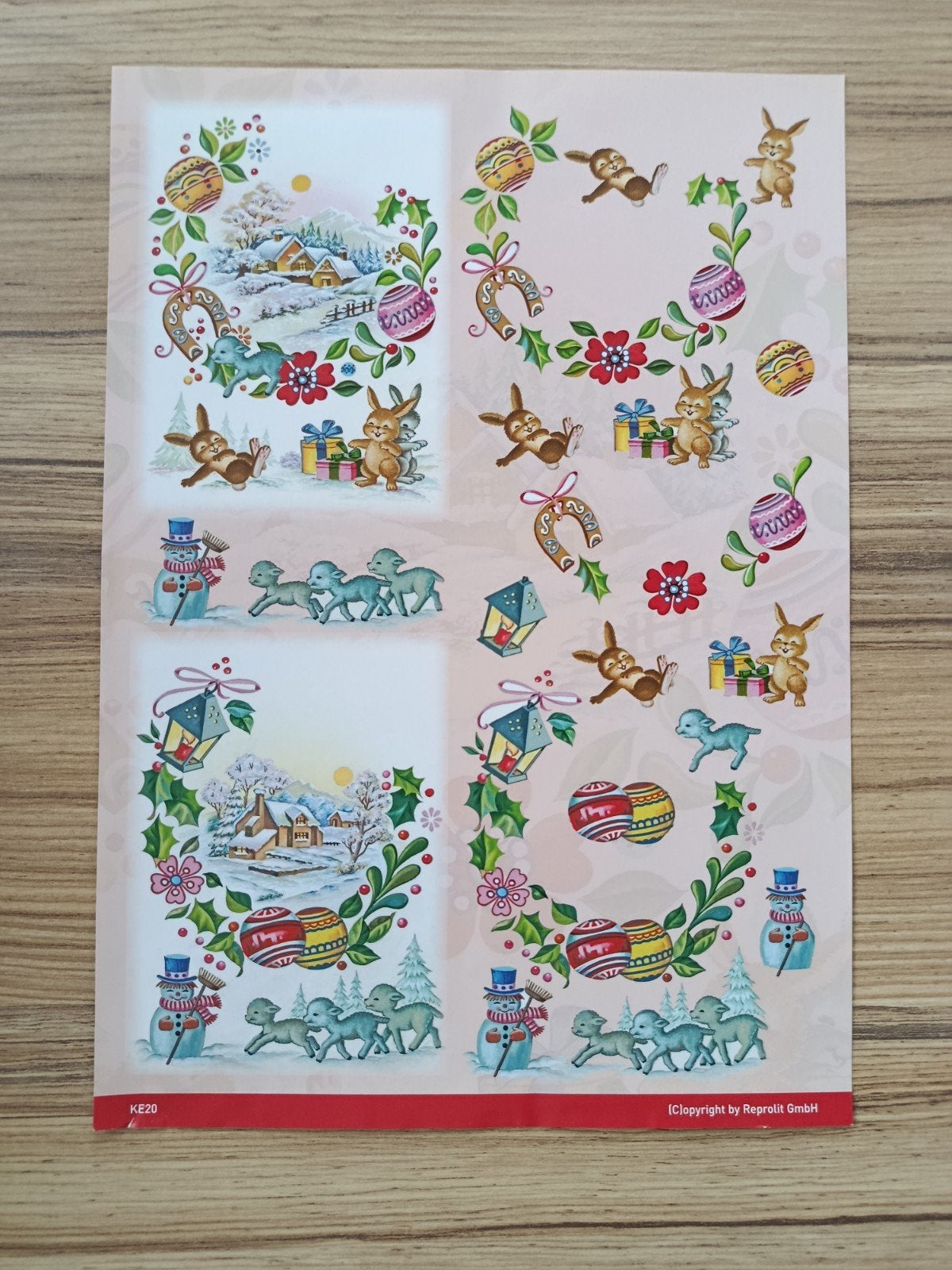 Kerst Knipvel,, Hobby en Vrije tijd, Kaarten | Zelf maken, Ophalen of Verzenden, Nieuw, Kerst, Knipvel