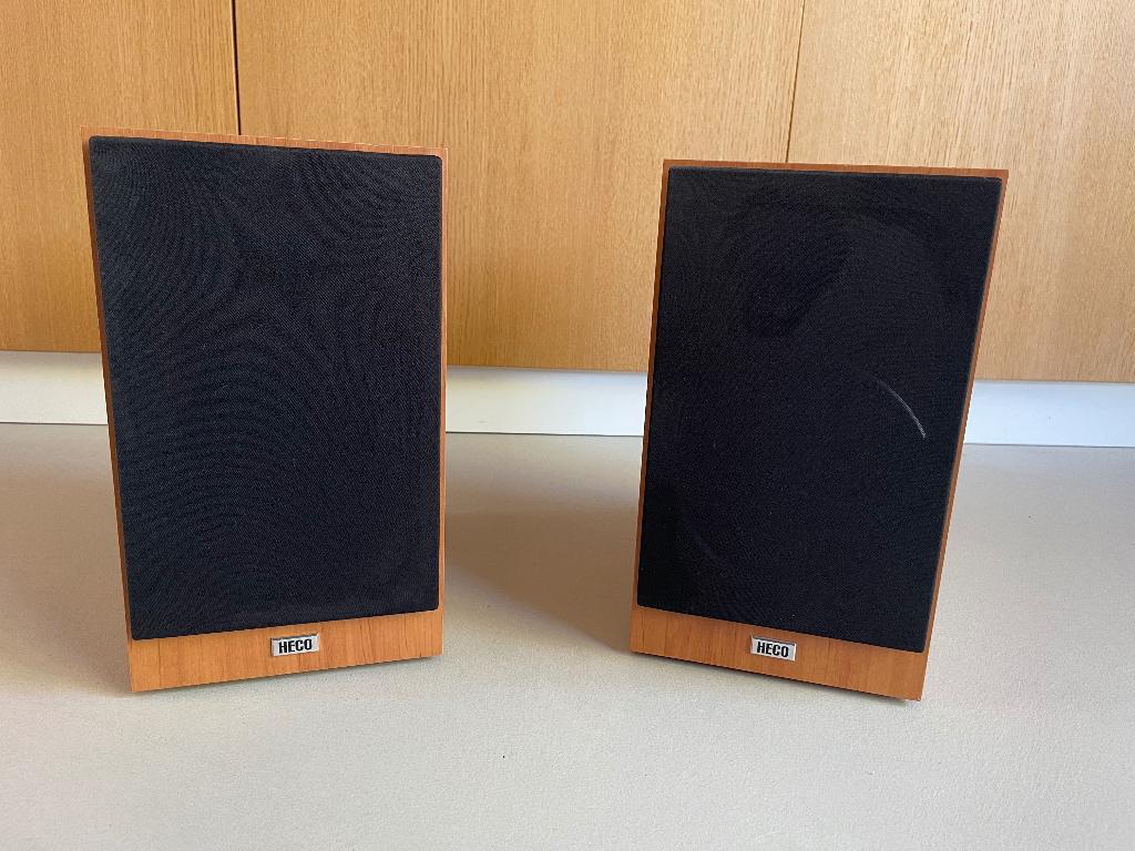 HECO Victa Prime 302 (Cognac), Audio, Tv en Foto, Luidsprekers, Zo goed als nieuw, 60 tot 120 watt, Front, Rear of Stereo speakers