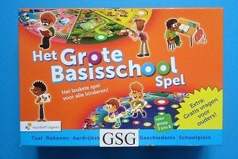 . 	Het grote basisschoolspel nr. 823535-04, Ophalen, Zo goed als nieuw