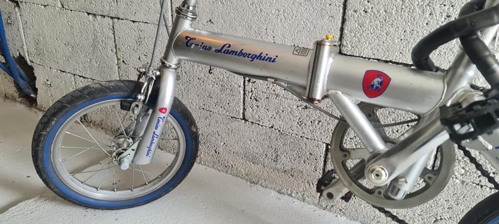 Opvouwbare mini fiets - Ideaal voor woon-werkverkeer, Fietsen en Brommers, Fietsen | Vouwfietsen, Gebruikt, Velgrem, 14 tot 16 inch