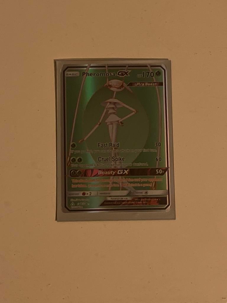 Pokémon Pheromosa GX kaart, Verzenden, Nieuw, Losse kaart, Foil