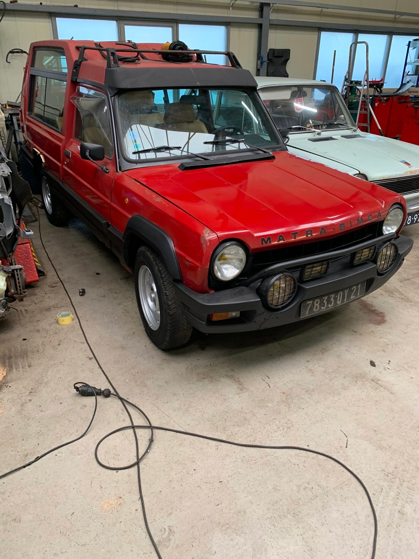 Talbot Matra SIMCA MATRA RANCHO BASSIE EN ADRIAAN 7 ZITPLAAT, Voorwielaandrijving, Gebruikt, Beige, 4 cilinders