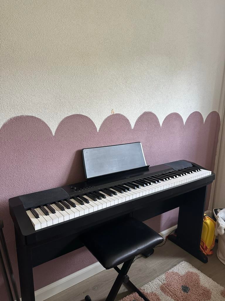 Casio CDP-120 Digitale Piano - Zwart, Ophalen, Zwart, Digitaal, Zo goed als nieuw