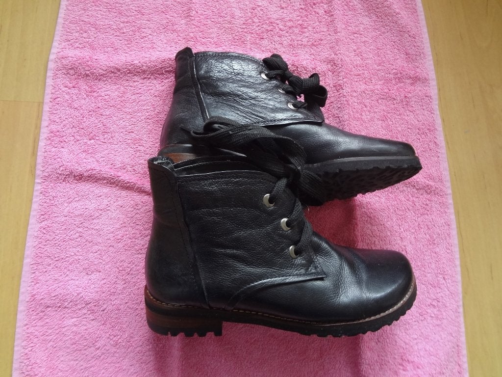 Stoere zwarte dames enkellaarzen van Everybody Maat 38, Zwart, Ophalen of Verzenden, Zo goed als nieuw, Lage of Enkellaarzen