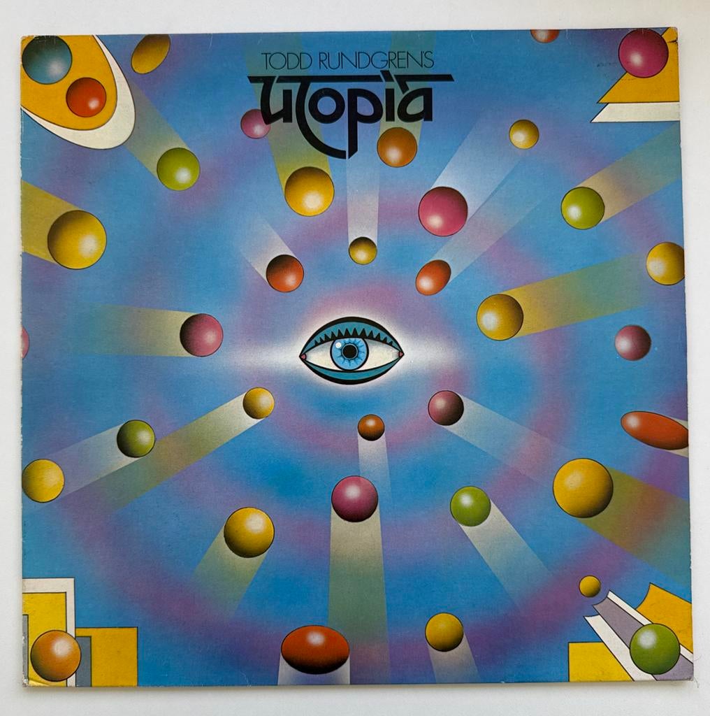 Todd Rundgren’s Utopia LP 1974 BEA 55 501, Cd's en Dvd's, Vinyl | Rock, Ophalen, Gebruikt, 12 inch, Progressive