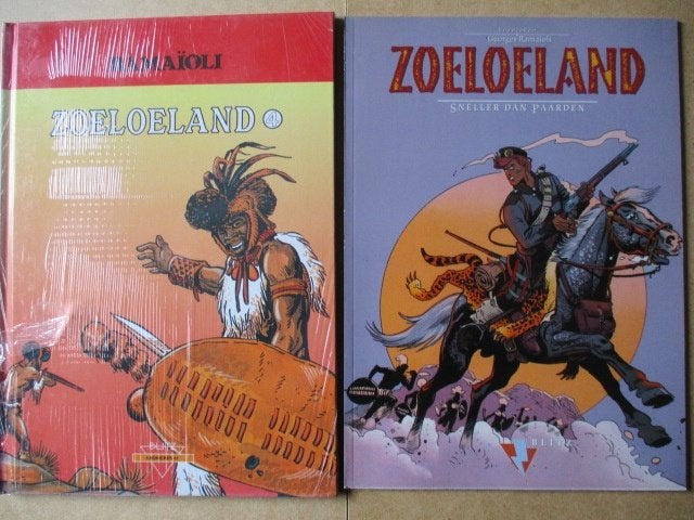 w0403 zoeloeland 7x, Meerdere stripboeken, Ophalen, Gelezen