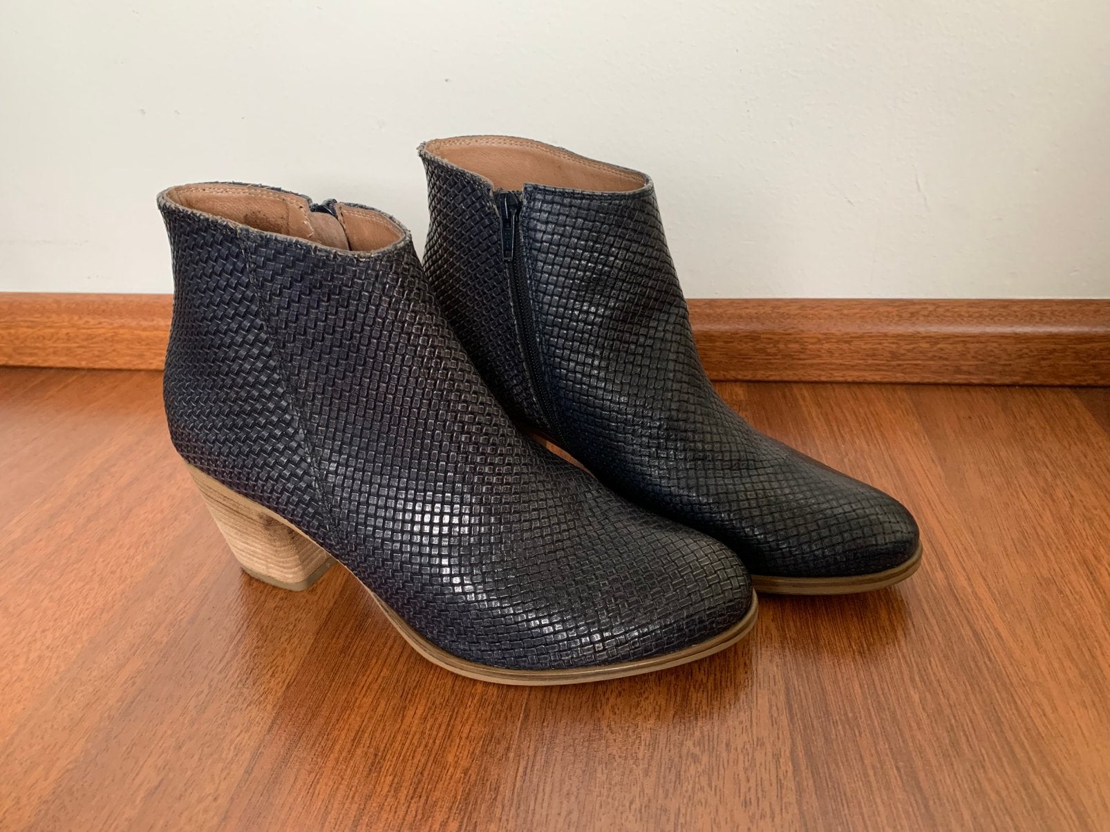Enkellaarsjes Carmens Freeflex maat 40, Kleding | Dames, Schoenen, Ophalen, Blauw, Lage of Enkellaarzen, Zo goed als nieuw