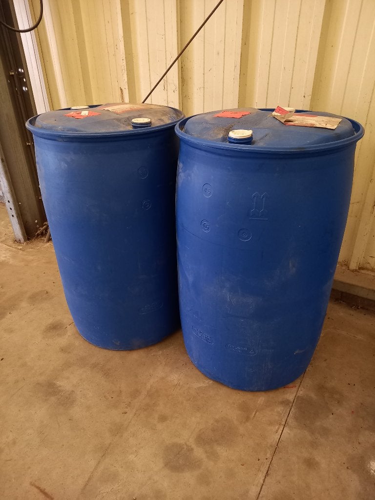 kunststof vat 200 ltr., Ophalen, Gebruikt