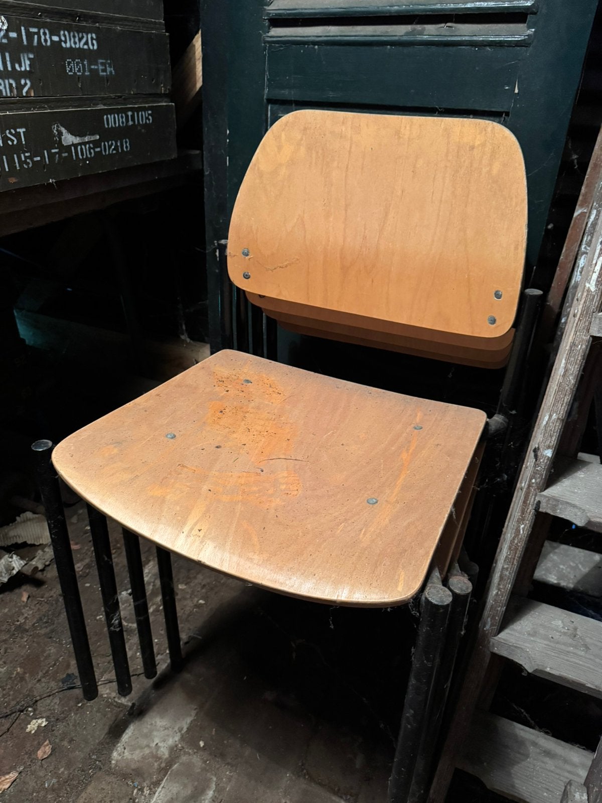 Stoelen stoel, Ophalen