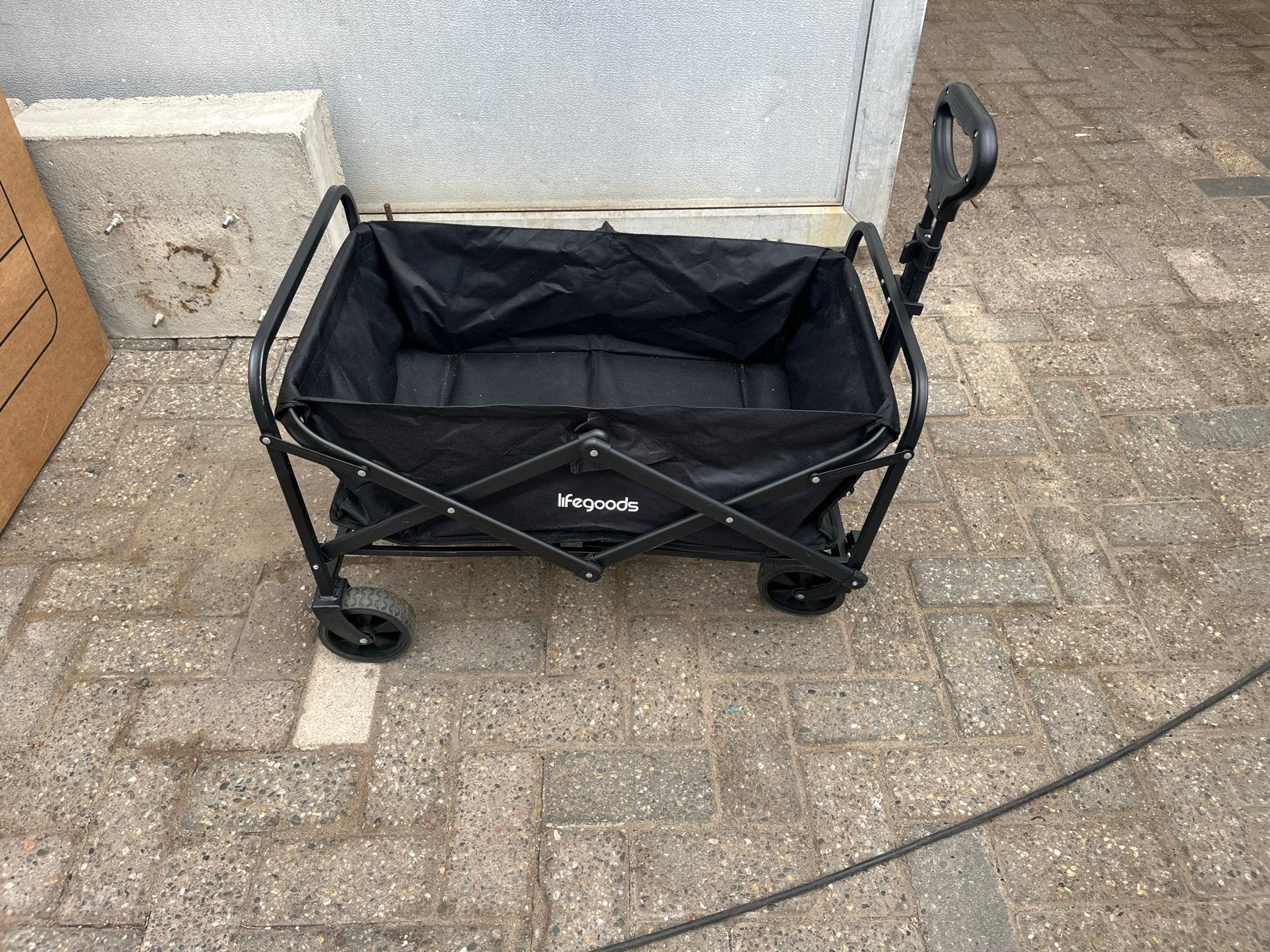 Opvouwbare bolderkar - Lifegoods, Caravans en Kamperen, Ophalen, Opvouwbaar, Gebruikt
