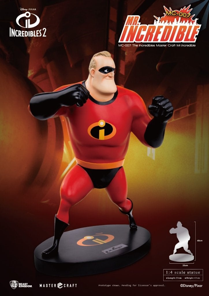Beast Kingdom The Incredibles Disney Mr. Incredible Statue, West Campus 1 76863 Herxheim (DE), Beeldje, Replica of Model, Heo GmbH
