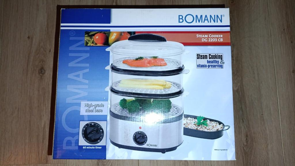 Bomann DG 2203 CB Stoomkoker - Gezond Koken, Ophalen of Verzenden