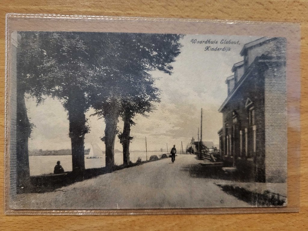 ansicht KINDERDIJK Elshout, Ophalen of Verzenden, Voor 1920, Zuid-Holland