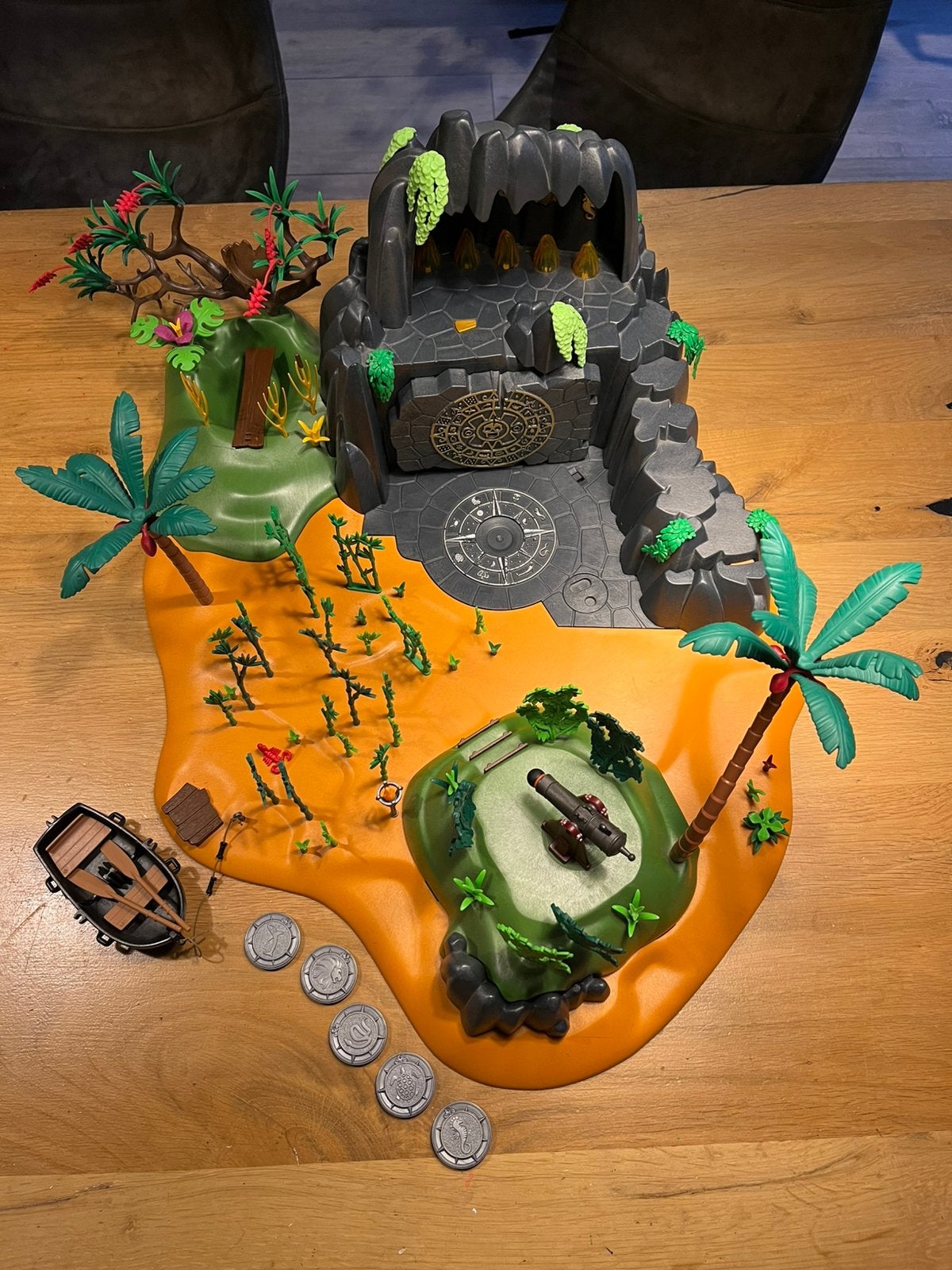 Playmobil pirateneiland, Ophalen, Gebruikt
