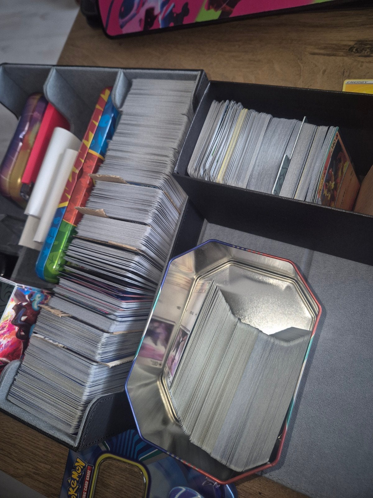 Grote Pokémon Kaarten Bulk - 1028 Base & 268 Reverse/Holo, Ophalen, Zo goed als nieuw, Meerdere kaarten