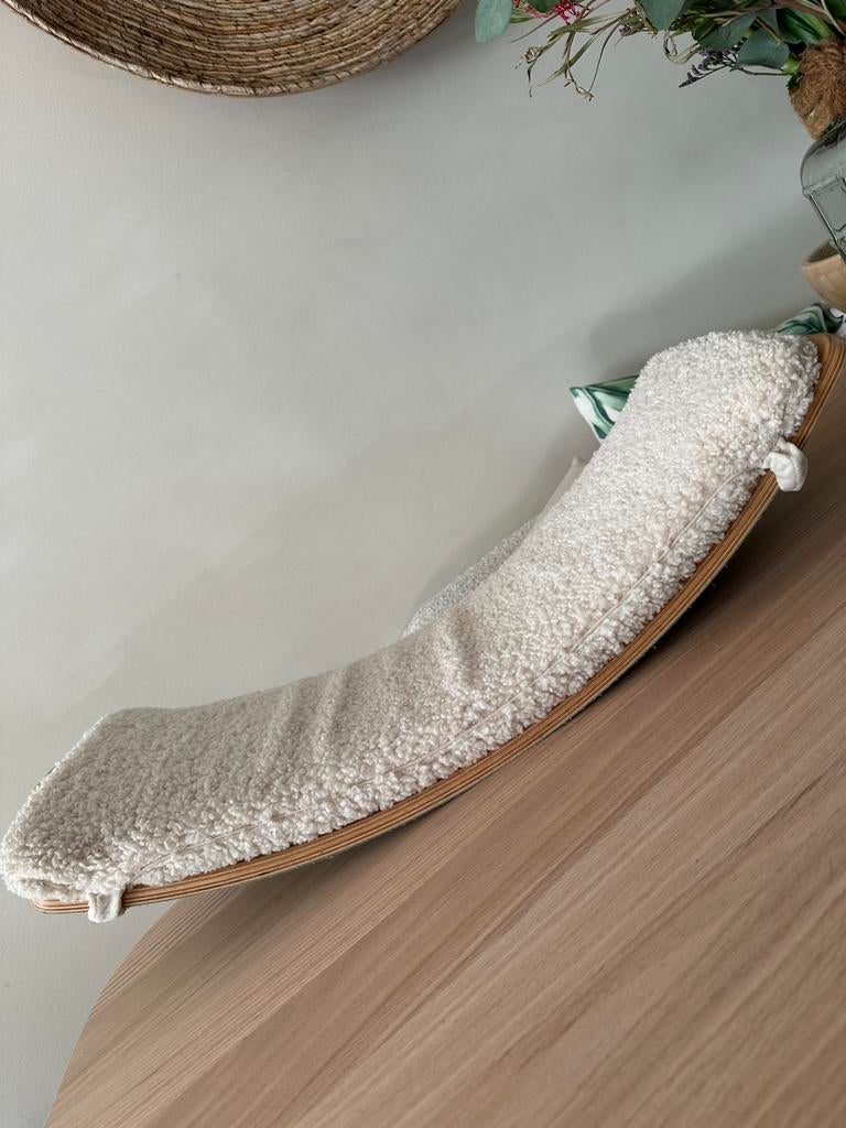 Wobbel starter groen vilt met teddy matras By Alex, Ophalen, Zo goed als nieuw