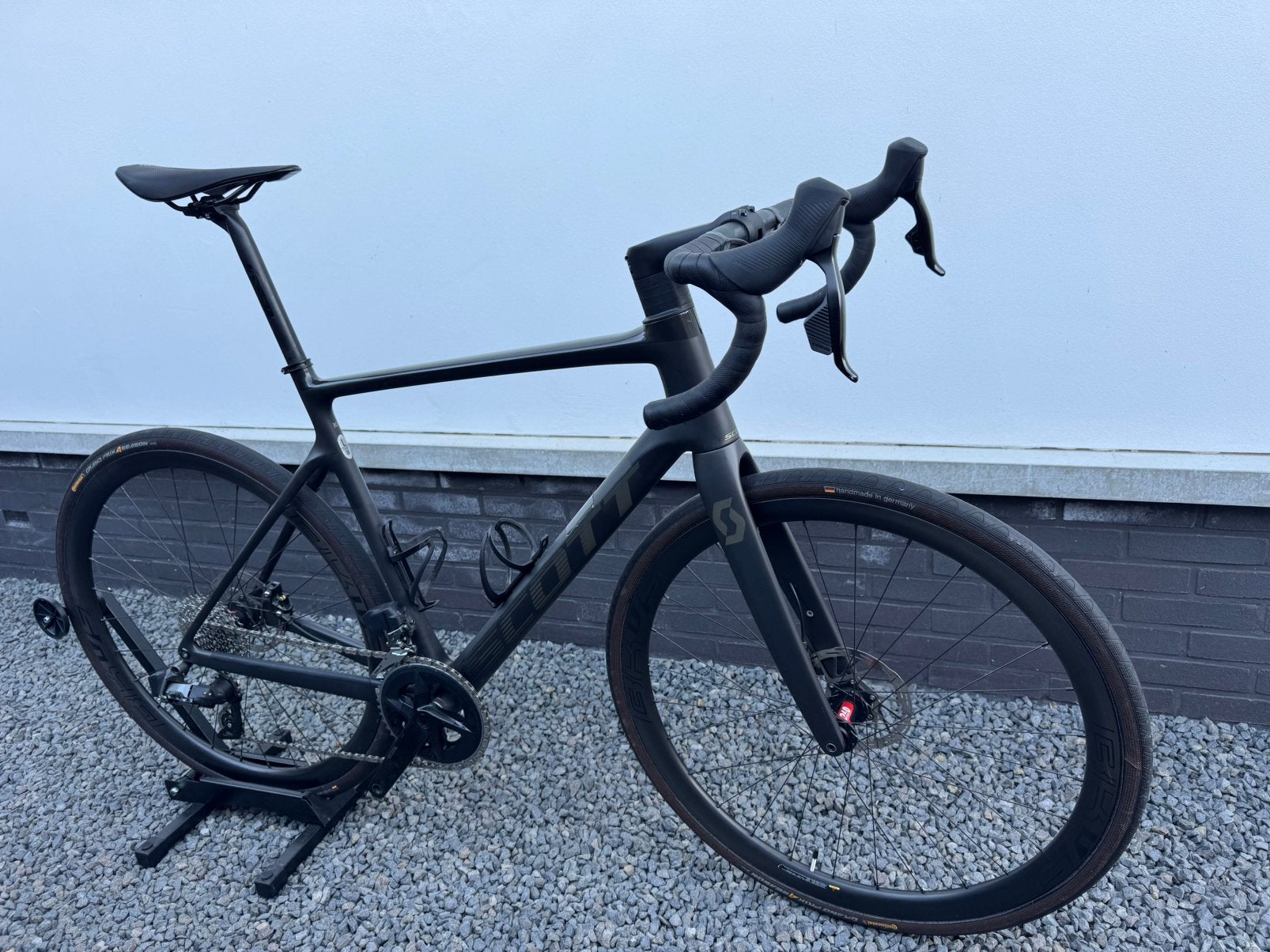 SCOTT Addict RC AXS carbon maat L, Fietsen en Brommers, 28 inch, Zo goed als nieuw, Meer dan 20 versnellingen, Schijfrem