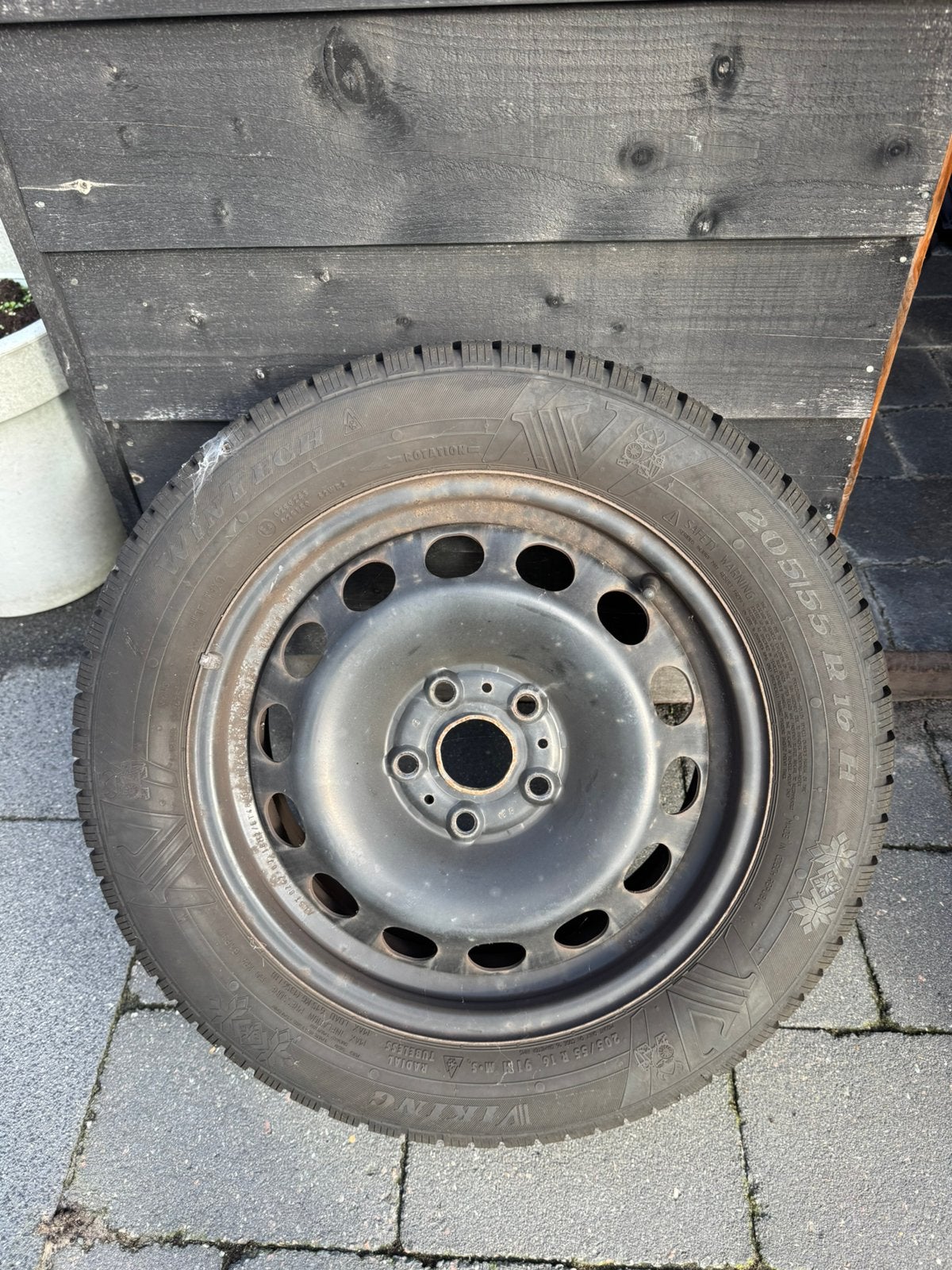 4x Viking winterbanden 205/55 -16H (5x112), Ophalen
