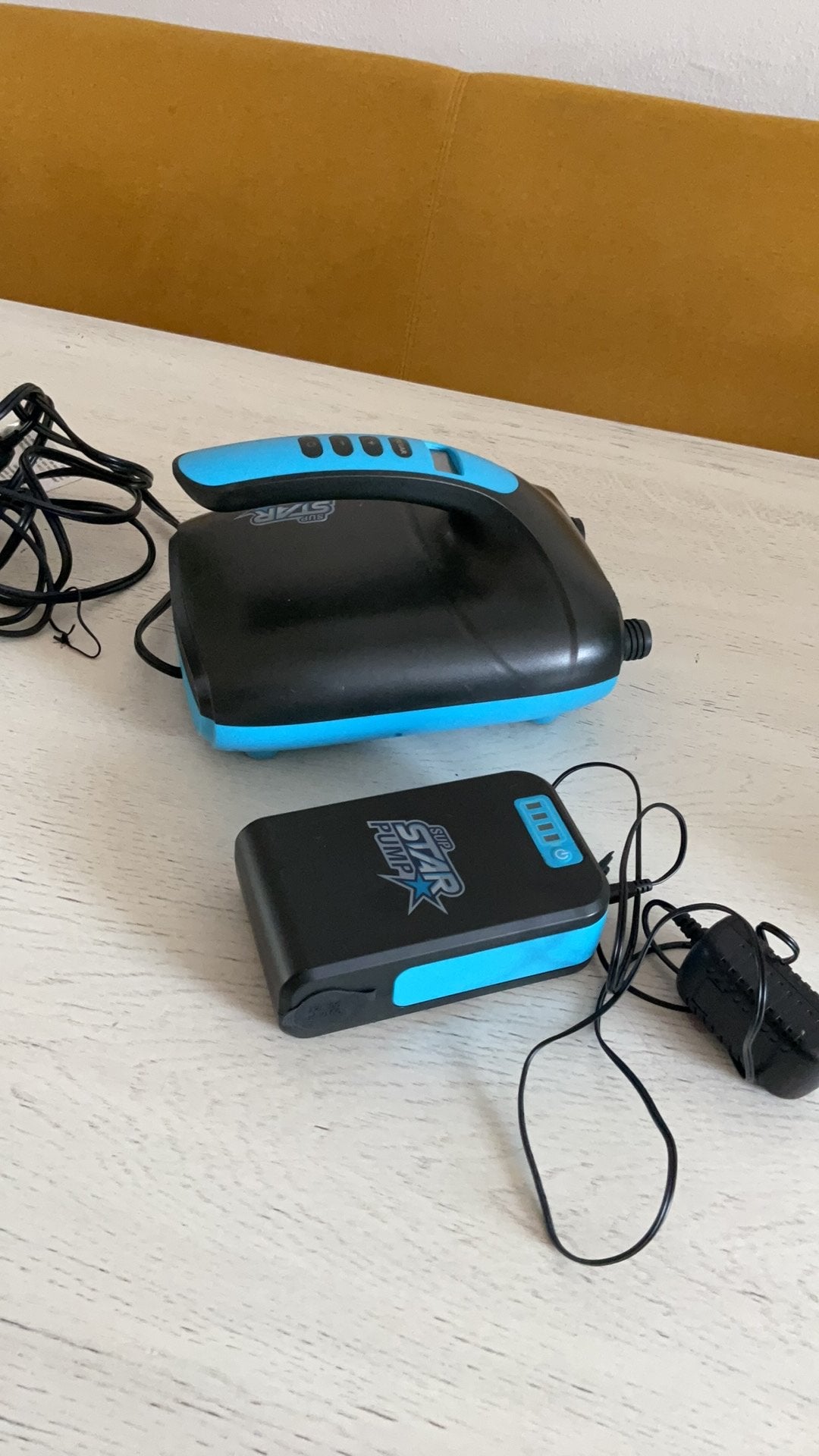 SUP Star Pump elektrische pomp 12V voor opblaasbare SUP', Ophalen of Verzenden, Gebruikt