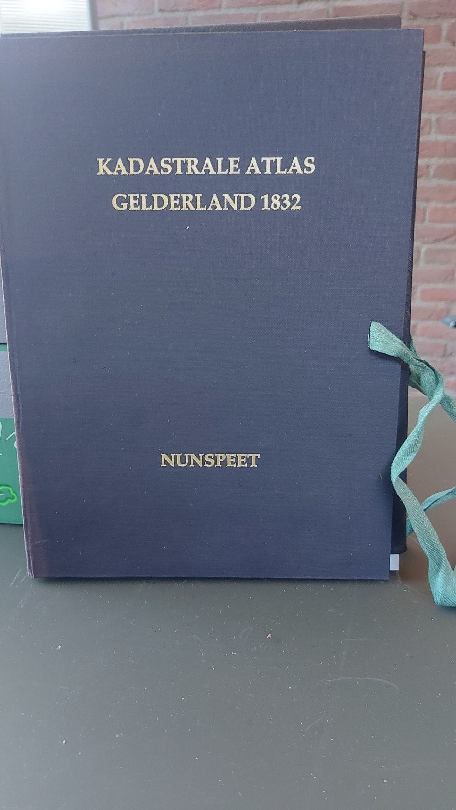 Kadastrale Atlas Gelderland 1832 - Nunspeet, Boeken, Atlassen en Landkaarten, Zo goed als nieuw, Overige atlassen, Nederland, 1800 tot 2000