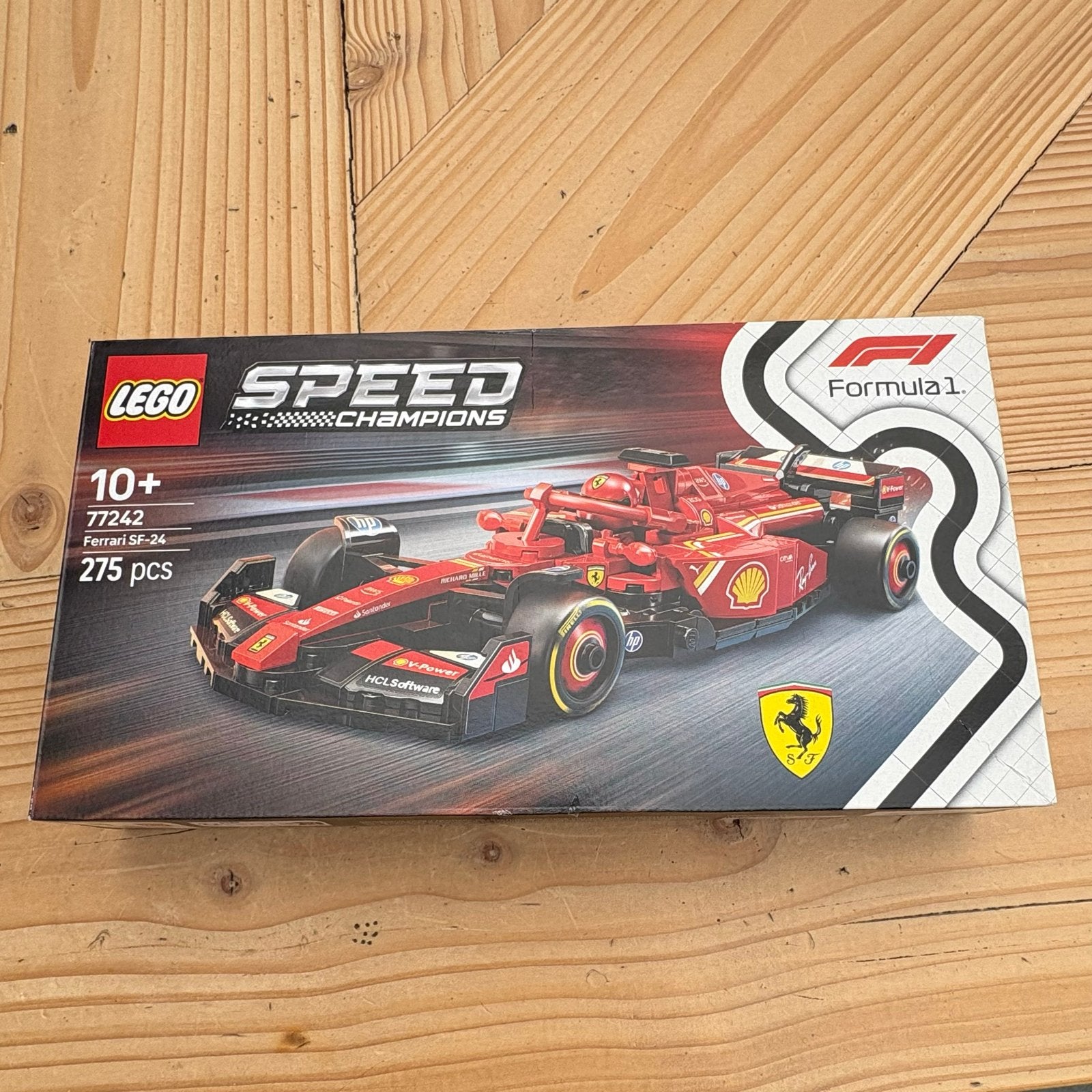 LEGO Speed Champions Ferrari SF-24 Formule 1 auto nieuw, Lego, Nieuw, Inclusief doos, Complete set