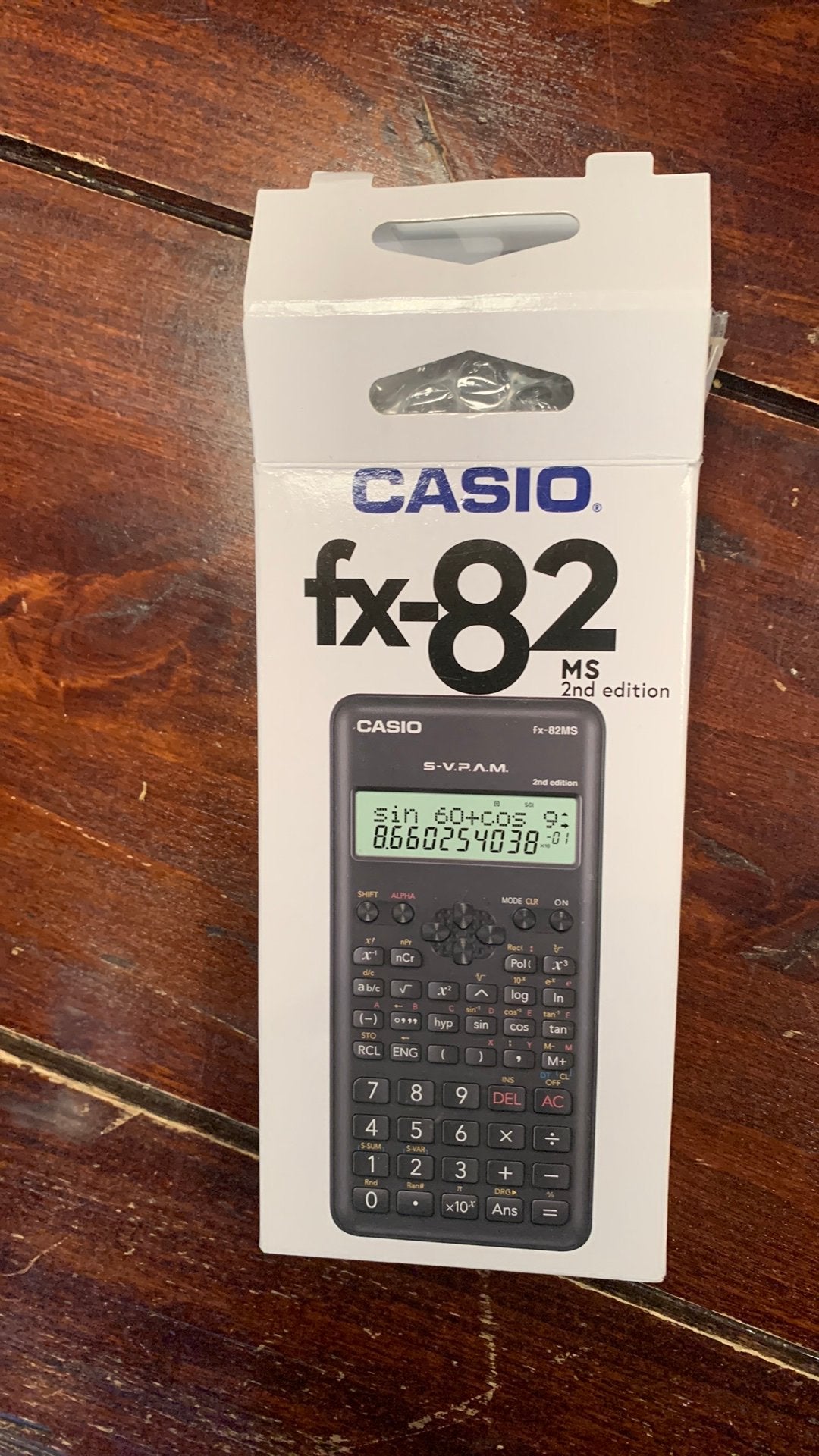 Casio rekenmachine nieuw in verpakking, Diversen, Ophalen of Verzenden, Zo goed als nieuw