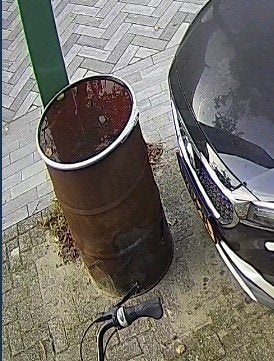 Gratis vuurton van olievat - met deksel - direct klaar 🔥🔥, Ophalen of Verzenden