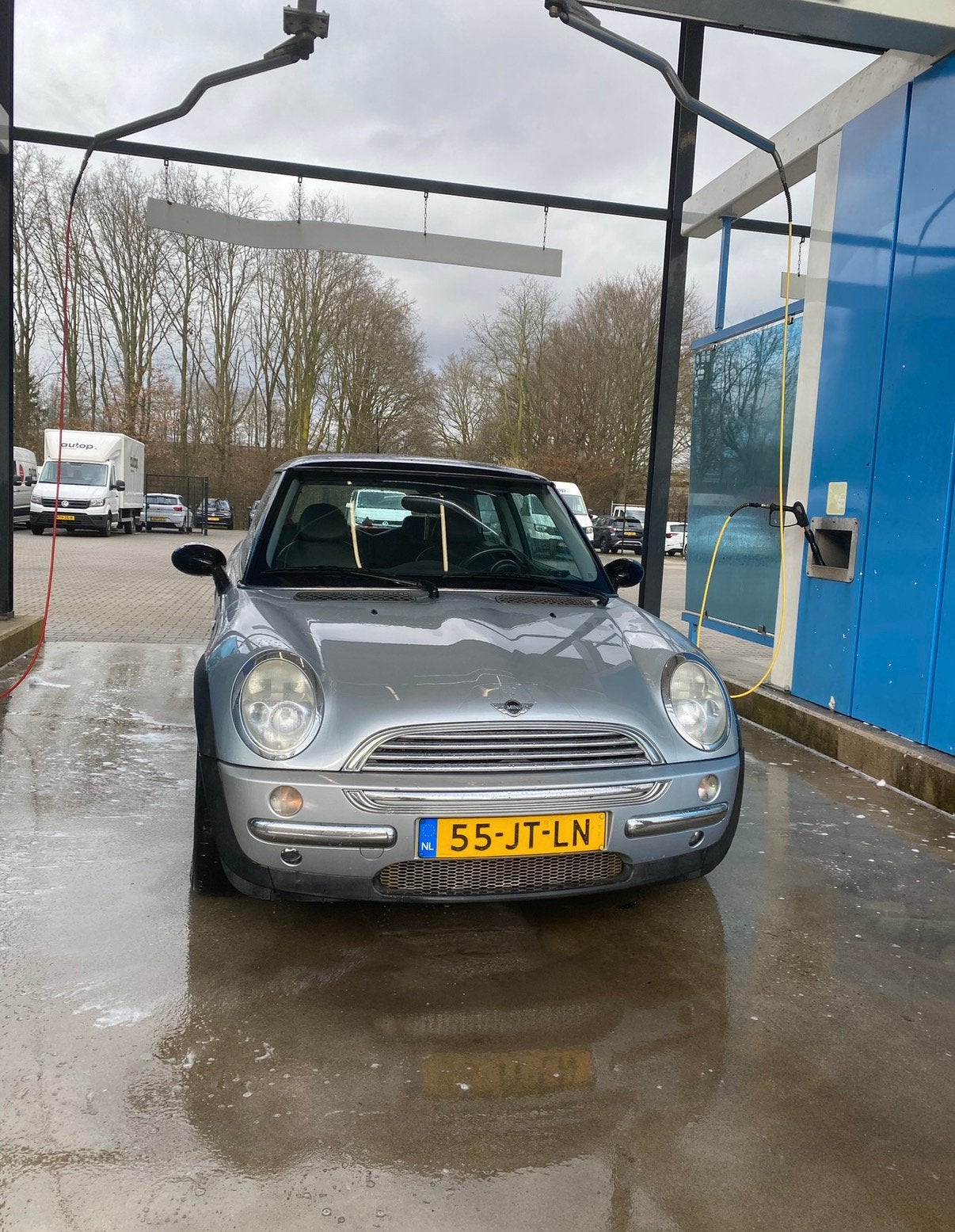 Mini 1.6 16V Cooper 2002 Grijs, Voorwielaandrijving, 1025 kg, 15 km/l, Zwart