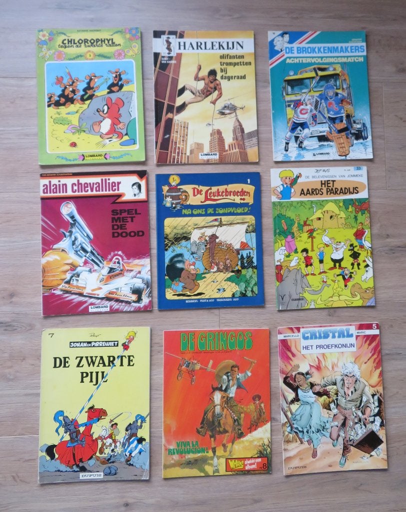 Tarzan, Asterix, Leukebroeder, Brokkenmakers, Cristl, etc., Boeken, Eén stripboek, Ophalen of Verzenden, Gelezen