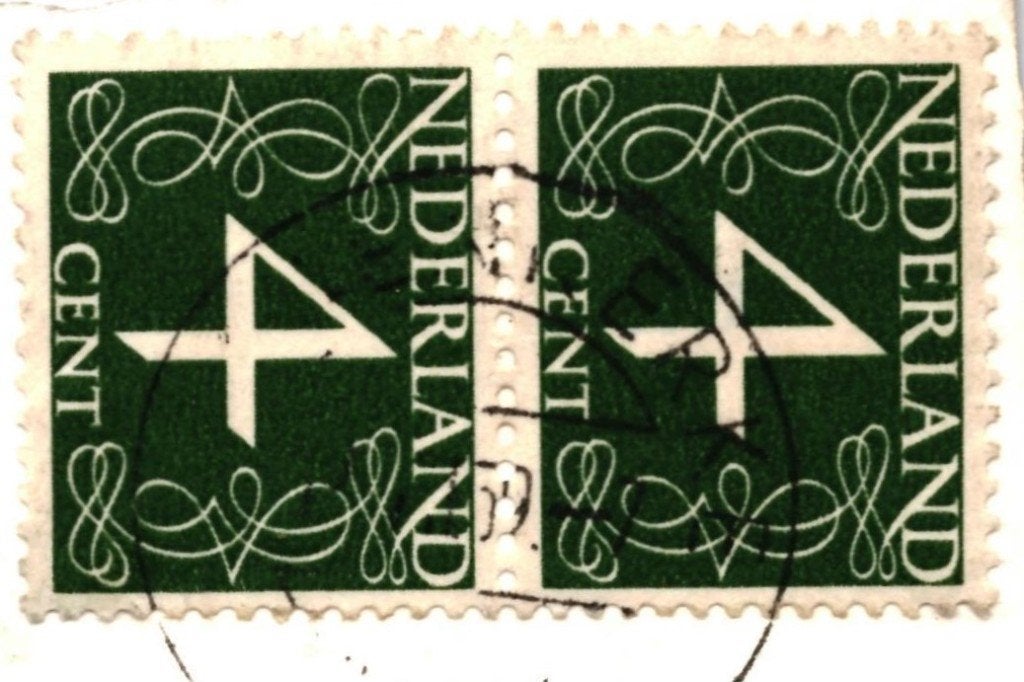 700472	Kamperland	Geref kerk	ZL1959	Gelopen met zegel, Ophalen of Verzenden, 1940 tot 1960, Gelopen, Zeeland