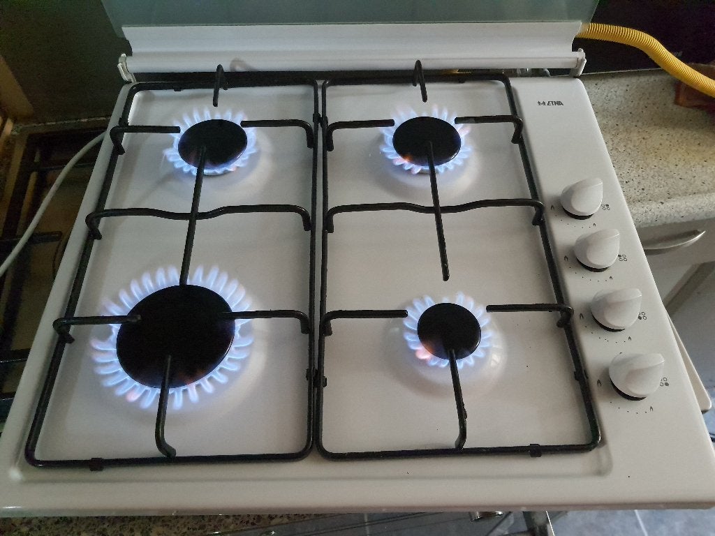 Etna kookplaat vlambeveiliging+ontsteking (geen jaar oud), Ophalen, 4 kookzones, Zo goed als nieuw, Energieklasse A of zuiniger
