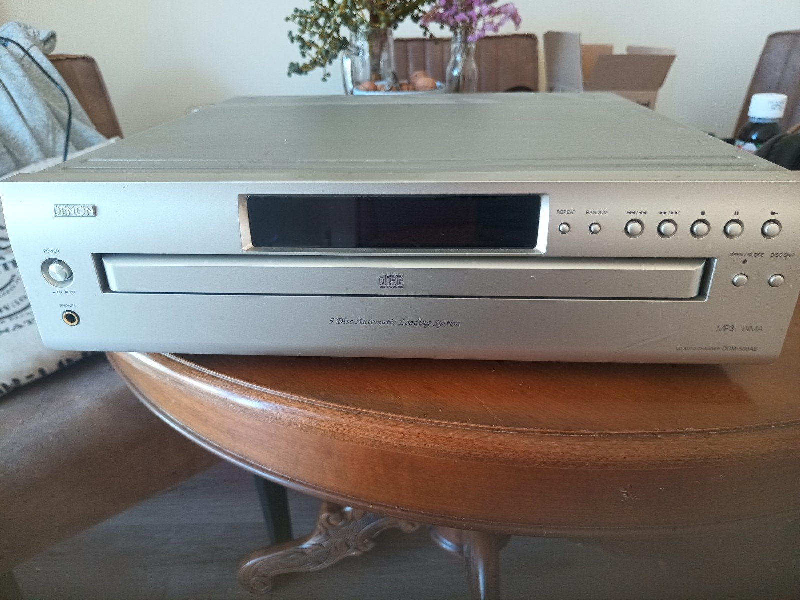 Denon DCM-500AE CD Auto Changer - 5-disc wisselaar, Ophalen of Verzenden, Gebruikt, Overige merken, Wisselaar