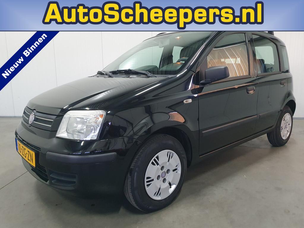 Fiat Panda 1.2 Edizione Cool AIRCO/EL.PAKKET (bj 2008), Auto's, Fiat, Voorwielaandrijving, Metallic lak, Gebruikt, Zwart