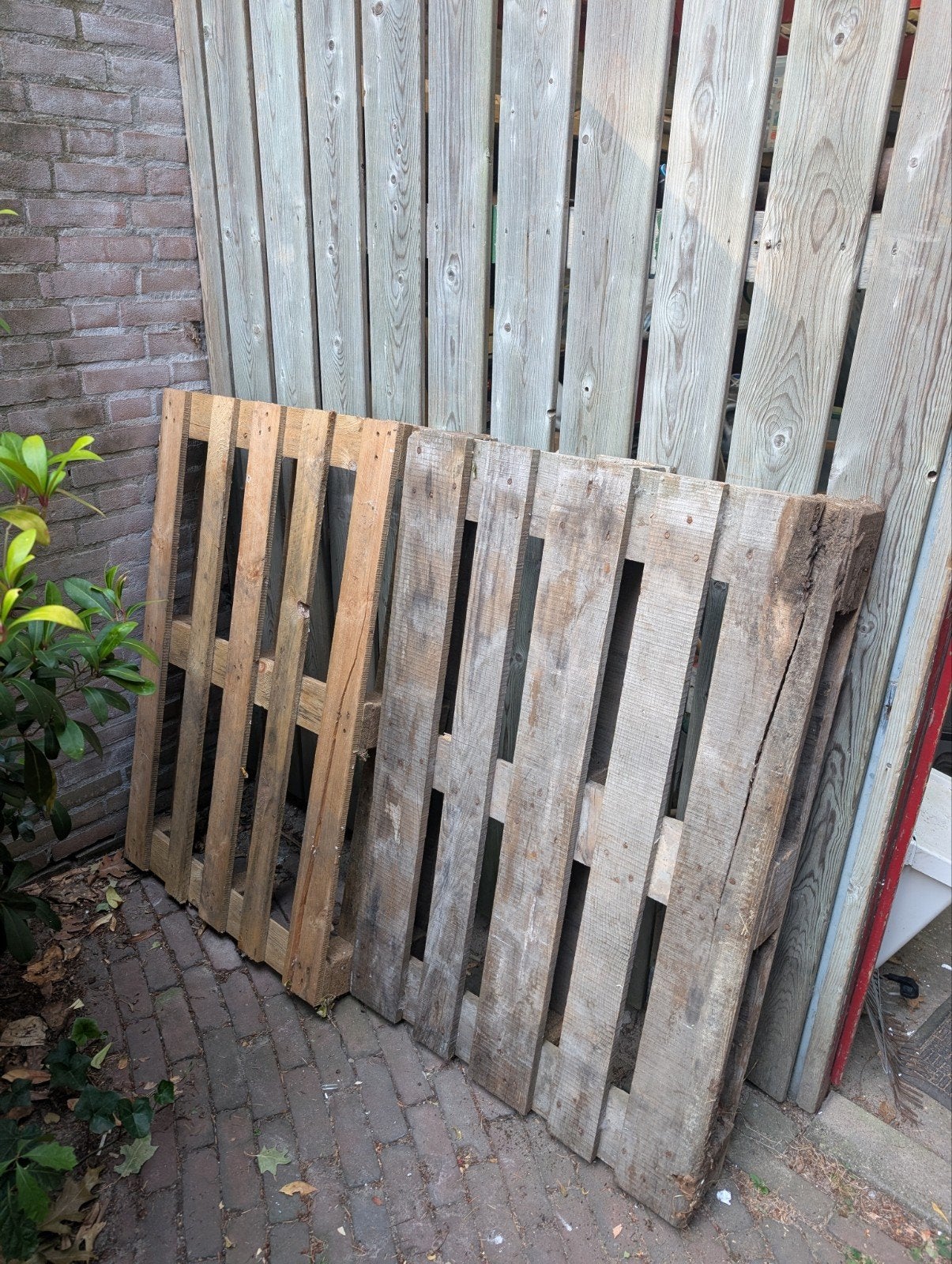 Gratis gebruikte houten pallets voor diverse doeleinden, Ophalen, Gebruikt, Hout, 20 tot 50 mm