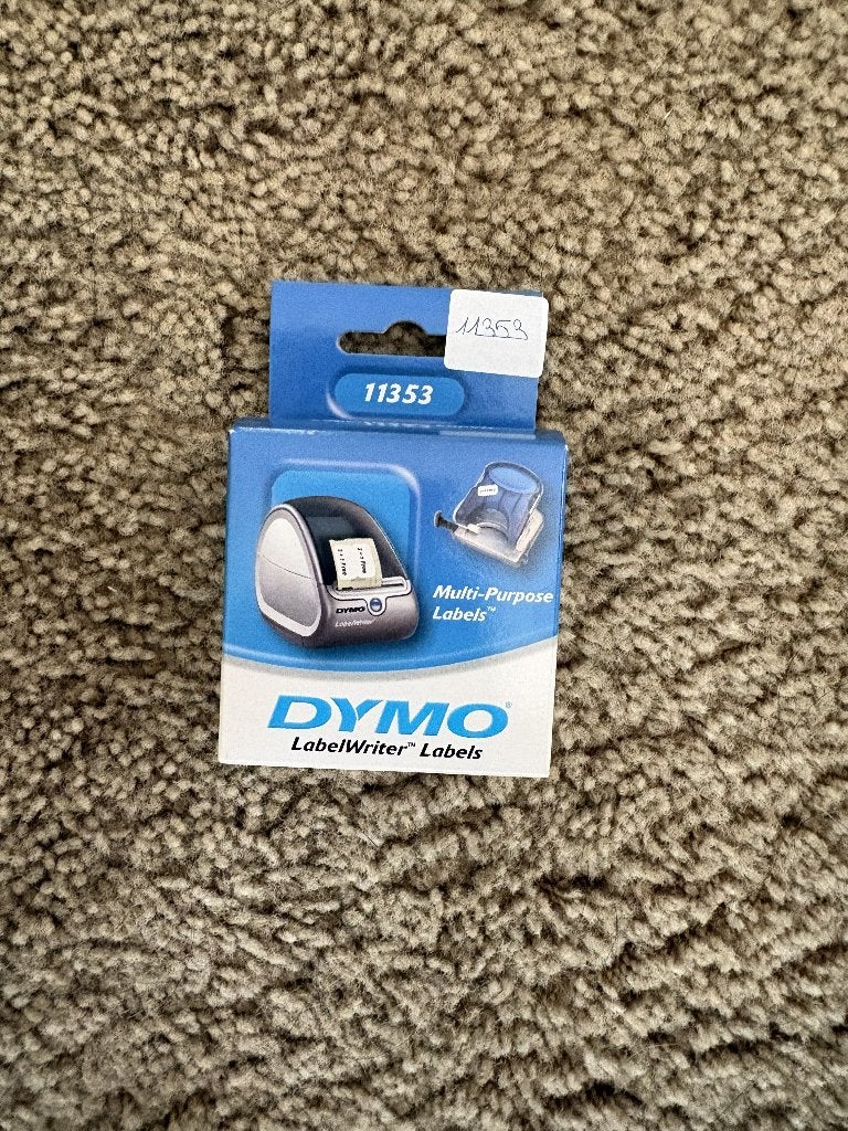 nieuw dymo label etiket 1€, Ophalen of Verzenden, Nieuw, Etiket, Dymo