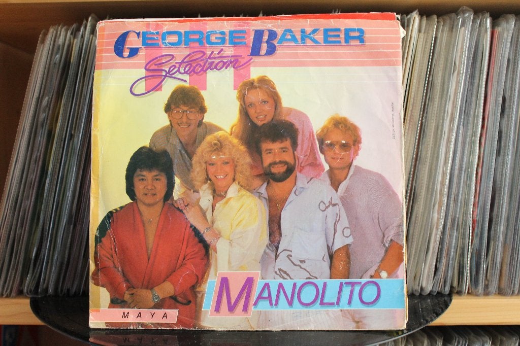 7 " Single George Baker Selection - Manolito / Maya, Gebruikt, 7 inch, Ophalen of Verzenden, Pop