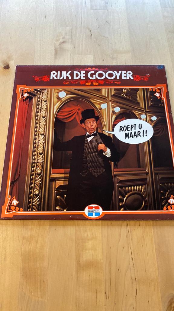 Vinyl lp Rijk de Gooyer - Roept u maar, Ophalen of Verzenden, Zo goed als nieuw, 12 inch, Levenslied of Smartlap